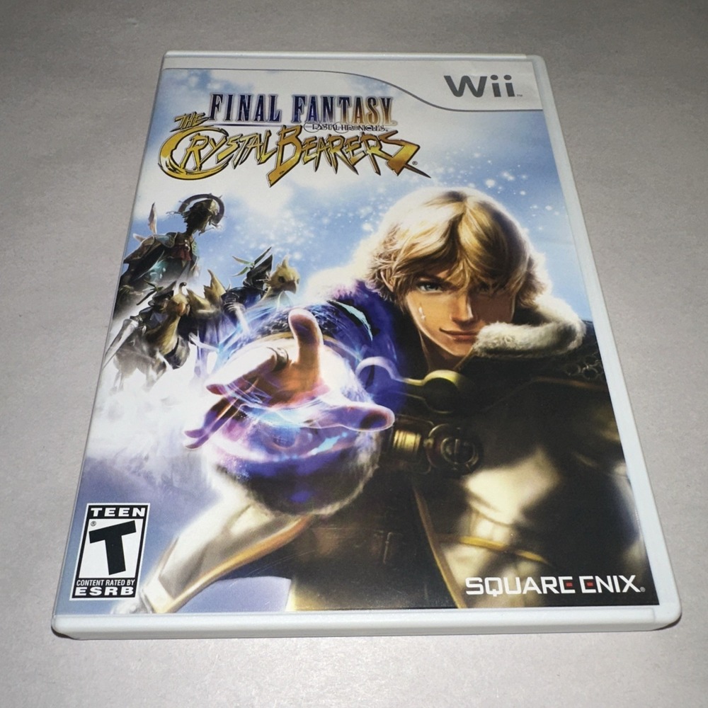 Final Fantasy Crystal Chronicles: Crystal Bearers (Nintendo Wii 09) CIB Complete